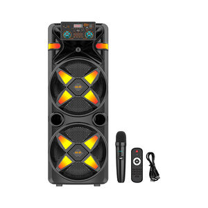 ZQS12205 Enceinte de fête originale sans fil Bluetooth avec lumière clignotante DJ Party Karaoké Super Bass Enceinte portable Partybox - Product Image 1