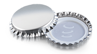 Capuchon de boîte de conserve en fer blanc écologique de 26 mm à ouverture facile avec revêtement PE de qualité alimentaire léger pour boissons gazeuses, bières, bouteilles et bocaux, logo OEM