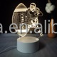 <span class=keywords><strong>Lampe</strong></span> LED décorative <span class=keywords><strong>de</strong></span> football en acrylique 3D avec changement <span class=keywords><strong>de</strong></span> couleur et télécommande pour la décoration <span class=keywords><strong>de</strong></span> la maison - Product Image 6