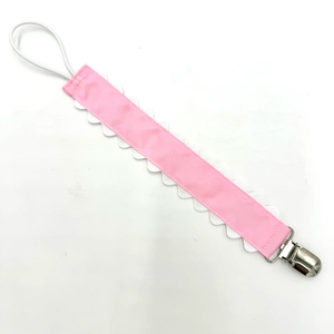 Neugeborenen-Monogramm-Schnullerclips aus Polyester mit Ripsband für Mädchen und Jungen, Geschenke zur Babyparty und Geburtstag - Product Image 3