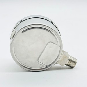 Toptan Mekanik <span class=keywords><strong>1mpa</strong></span> 10kg Paslanmaz Çelik Basınç Göstergesi Çift İbreli Ölçüm Cihazları 1 Yıl Garantili - Product Image 4