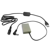 Câble adaptateur d'alimentation USB pour appareils photo Olympus, coupleur CC PS-BLS5, chargeur et adaptateur de puissance de sortie 30W.