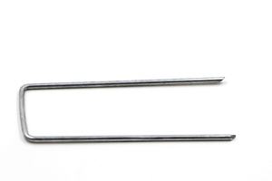 Grapas De Paisaje Antioxidantes De Calibre 11 De 6 Pulgadas, Estacas De jardin Galvanizadas Con Vastago Suave De <strong>Hierro</strong>, <strong>Clavos</strong> - Product Image 2