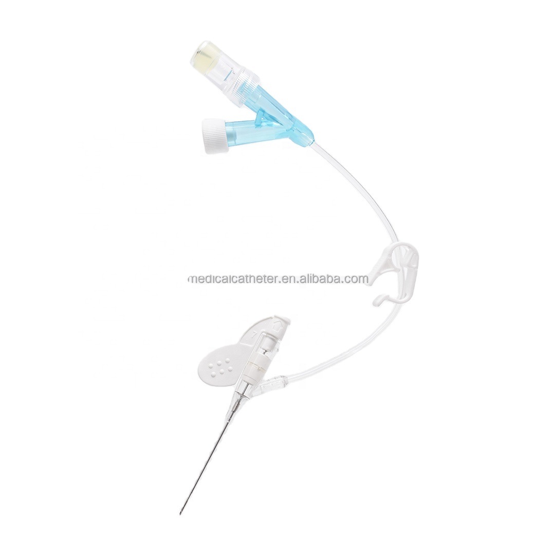 Cânula IV descartável do ABLE/forma intravenosa da cânula Y positivo livre agulha 16G/18G/20G/22G/24G/26G