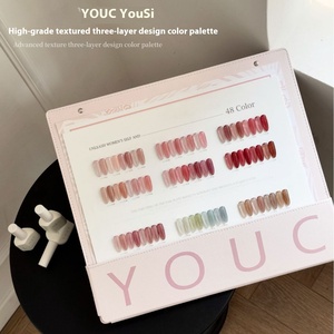YUKUN Yousi 48 couleurs Rose-Infusé UV Vernis À Ongles Gel Longue Durée Effet Glace 2025 <span class=keywords><strong>Meibo</strong></span> Nouvelle Arrivée Bouteille pour Ouverture De Magasin - Product Image 4