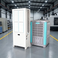 Climatiseur vertical industriel à lamelles 5HP 18KW, capacité de réfrigération 5000m³/h