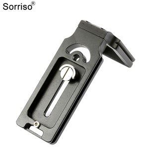 SORRISO <span class=keywords><strong>Support</strong></span> universel en aluminium en forme de L pour prise de vue verticale, <span class=keywords><strong>plaque</strong></span> de fixation rapide pour appareil photo reflex numérique Arca Swiss - Product Image 5