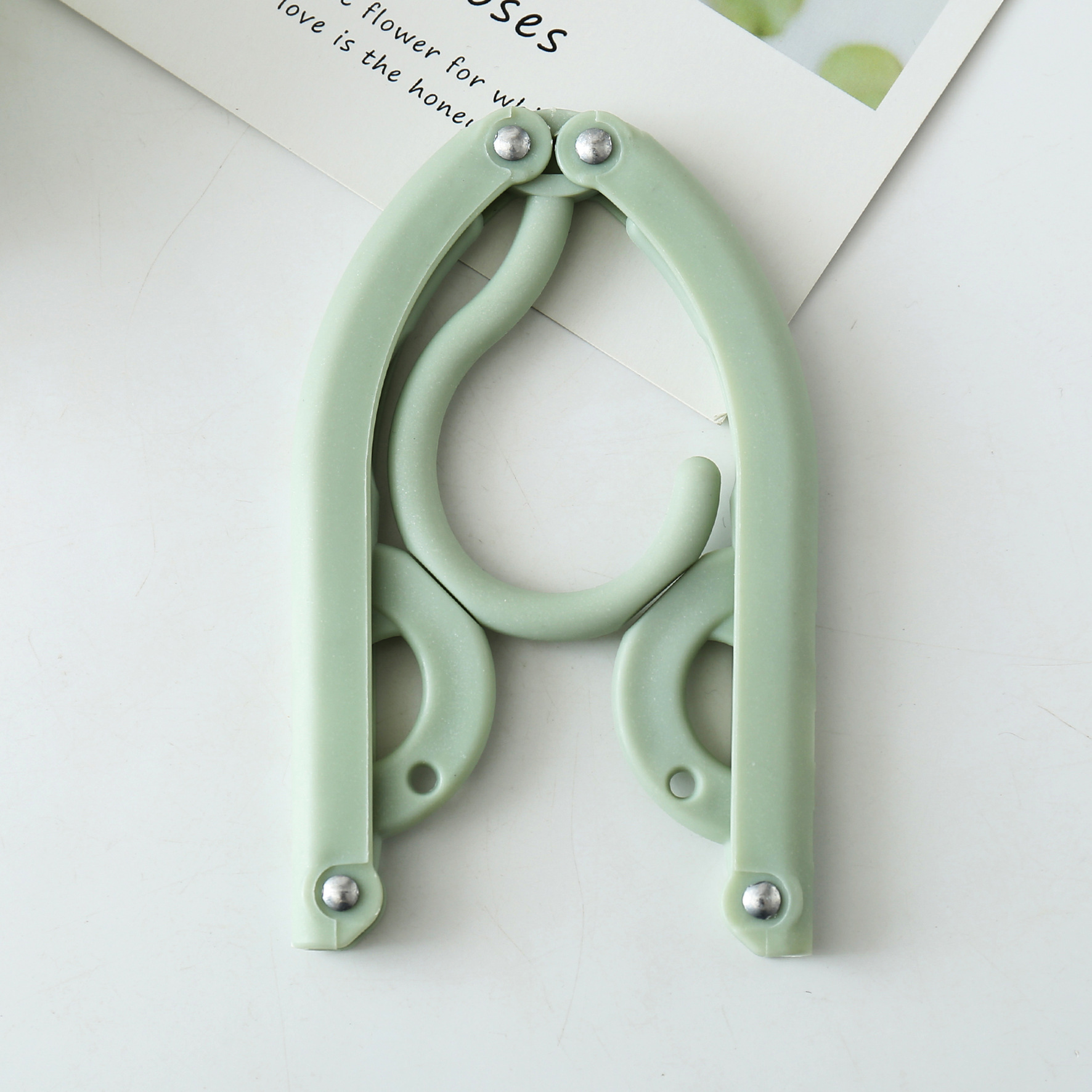 Scandinavian green + opp bag [independent packaging]