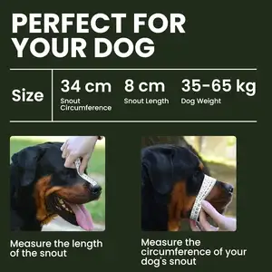 High Quality Adjustable Leather Straps Dog Muzzle Wire Basket For Large Dog