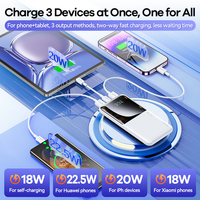 Remax RPP-622/623 20W+22.5W PD+QC Powerbank 10000mah 20000mah Portable 2023 Nouvelle Banque d'alimentation Extérieure Charge Rapide 20000Mah