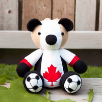 Greenmart 2026 Vente Chaude Peluche de Football Personnalisée Simulation Coupe du Monde de Football Peluche Jouet pour le Jeu 2026 au Mexique