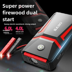 2022 Многофункциональный 12 В Powerbank стартер 20000 мАч портативный автомобильный Jumpstarter со светодиод 600A пиковый ток для грузовиков - Product Image 3