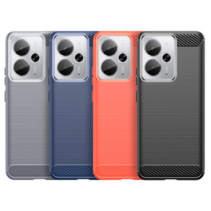 Coque arrière en fibre de carbone TPU antichoc pour Realme P3 5G - Product Image 6