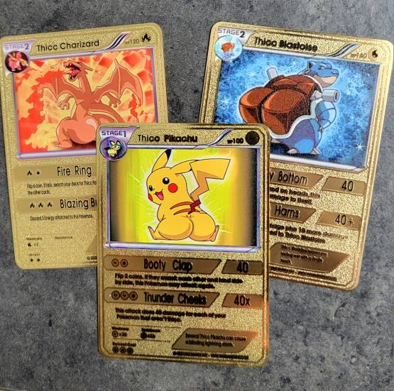 super fire breathing dragon pokemon card gold 110 PCS Character Gold Foil Cards Rare Golden Cards Price in Pakistan