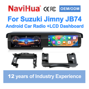 Navihua - Nueva Unidad Principal de Radio para Suzuki Jimny JB74, Navegación GPS, Cabina Virtual Android, AutoRadio, Instrumento - Product Image 1