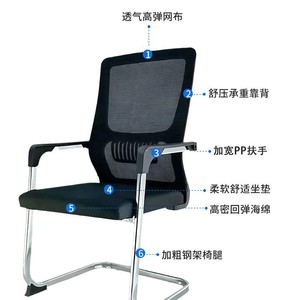 Yousen Furniture Office <b>Chair</b> 8031 Mesh Back Ergonomic Gliding Conference <b>Chair</b> <b>Study</b> Room Commercial Space - Product Image 2