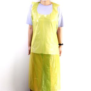 CFC Hot Selling Multi Color Disposable <b>Plastic</b> PE Bib <b>Apron</b> for Kitchen Cleaning Food Processing <b>Apron</b> Clothes - Product Image 1