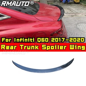 สปอยเลอร์หลังคาท้ายรถยนต์ สปอยเลอร์หลังคา สปอยเลอร์ฝากระโปรงท้าย สำหรับ Infiniti Q60 2017-2020 ชุดแต่งรถยนต์ อุปกรณ์ตกแต่งรถยนต์ - Product Image 2