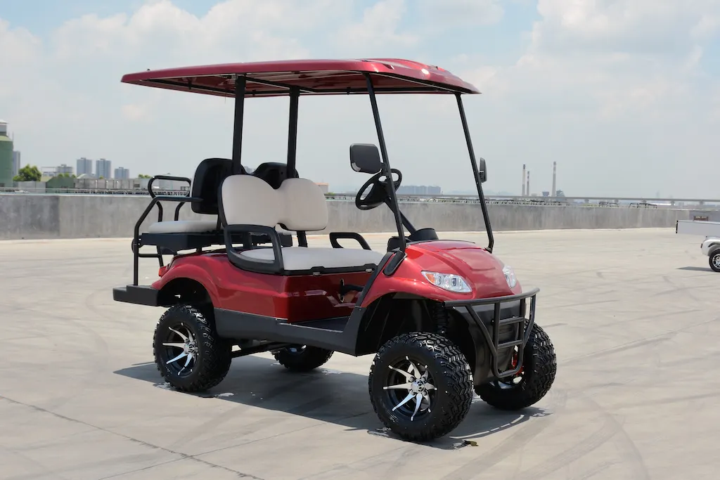 48v 72 V Lithium Battery Powered Street Legal 4 Wheels 4 Seater Electric Offroad Beach Golf Buggy Cart For Sale