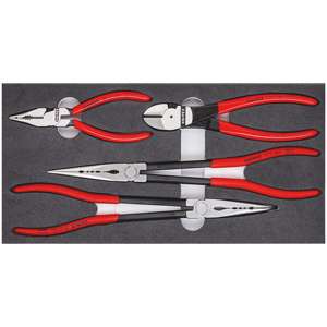 Knipex 00 20 01ชุดคีม V16ในถาดโฟม4ส่วน - Product Image 1