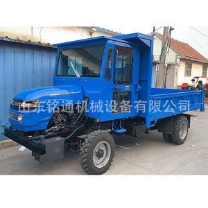 Camion benne diesel 4x4 bleu, capacité 1-10t, transmission manuelle, pour usage agricole et de construction - Product Image 4