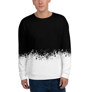 Sudadera de invierno Unisex sudadera Sweayshirt hombres pulóver a granel de gran tamaño sublimado cuello redondo - Product Image 5