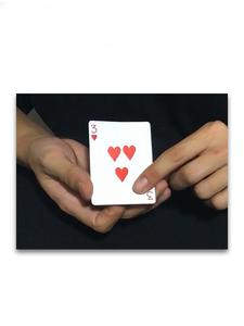Fantastique coeur 3 à Ace point mobile tours <span class=keywords><strong>de</strong></span> <span class=keywords><strong>magie</strong></span> gros plan carte magique professionnel magicien tour outil magique - Product Image 4