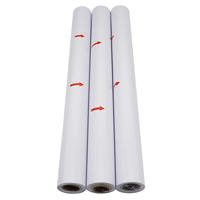 Rollo de Papel para Plotter CAD de Alta Calidad de 60 g/m² y 70 g/m², Papel CAD Sin Recubrimiento con Diferentes Tamaños