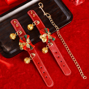 Set de Regalo SM Navideño, Esposas para Manos y Tobillos, Kit de Bondage, Juguetes Románticos para Parejas, Juguetes para Adultos para las Fiestas Navideñas para Mujeres - Product Image 2