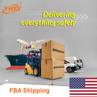 Agent d'expédition FBA Chine DDP FCL (Charge complète en conteneur) Logistique maritime/aérienne avec assurance pour Amazon USA (10-20 jours de transit)