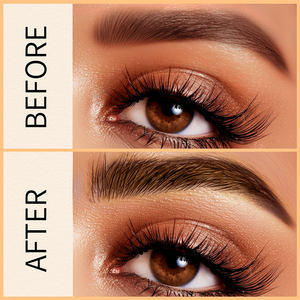 Dört pençe sıvı göz kaş kalemi su geçirmez kaş kalemi kaş kalemi kaş kalemi özel etiket kaş özelleştirilmiş toptan - Product Image 5