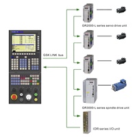 Sistema CNC GSK 988TA Compatible con 8 Ejes de Alimentación para Centro de Torneado