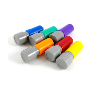 Piccola rotonda di 5mm di diametro capitolo piccola rotonda capitolo mini rotonda capitolo cognome alfanumerico coffee shop latte negozio di tè - Product Image 3