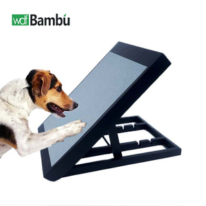 WDF Tabla rascadora personalizable para perros, cuadrada, de bambú, para rascar uñas y limar. - Product Image 1