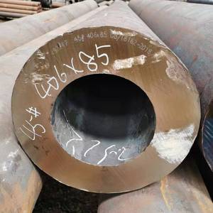 Tuberías de Acero sin Costura de 457 mm de Diámetro Exterior, Laminadas en Caliente, Sin Aleación, Estándar GB, Tubería Estructural de Sección Redonda - Product Image 3