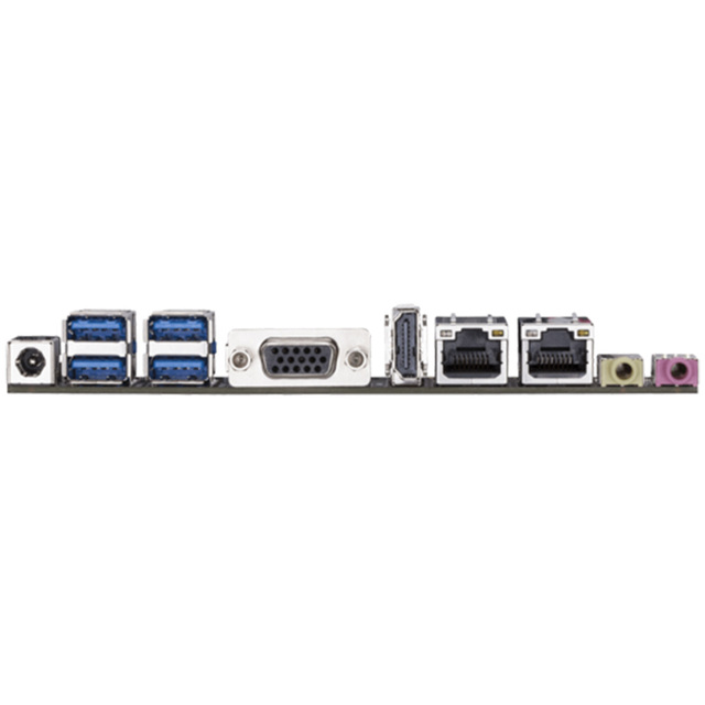 Gigabyte IMB4100TN Thin Mini-ITX Motherboard with Intel Celeron N4100 2*Realtek GbE LAN 2*SATA 6Gb/s 12/19~24V DC-In Power