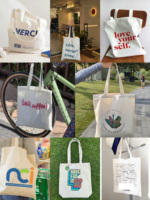 Sacs fourre-tout en toile de coton épaisse personnalisés avec logo, sacs d'épicerie réutilisables en gros, cadeaux promotionnels pour les supermarchés
