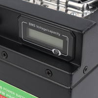 Batterie lithium-ion 48V 15Ah écologique, sans pollution et à cycle de vie efficace, cellules Lifepo4 portables et durables