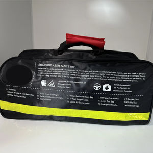 Botiquín de primeros auxilios de nailon OEM personalizado al por mayor para vehículos automóviles con accesorios botiquín de primeros auxilios personalizado para acampar de emergencia - Product Image 4