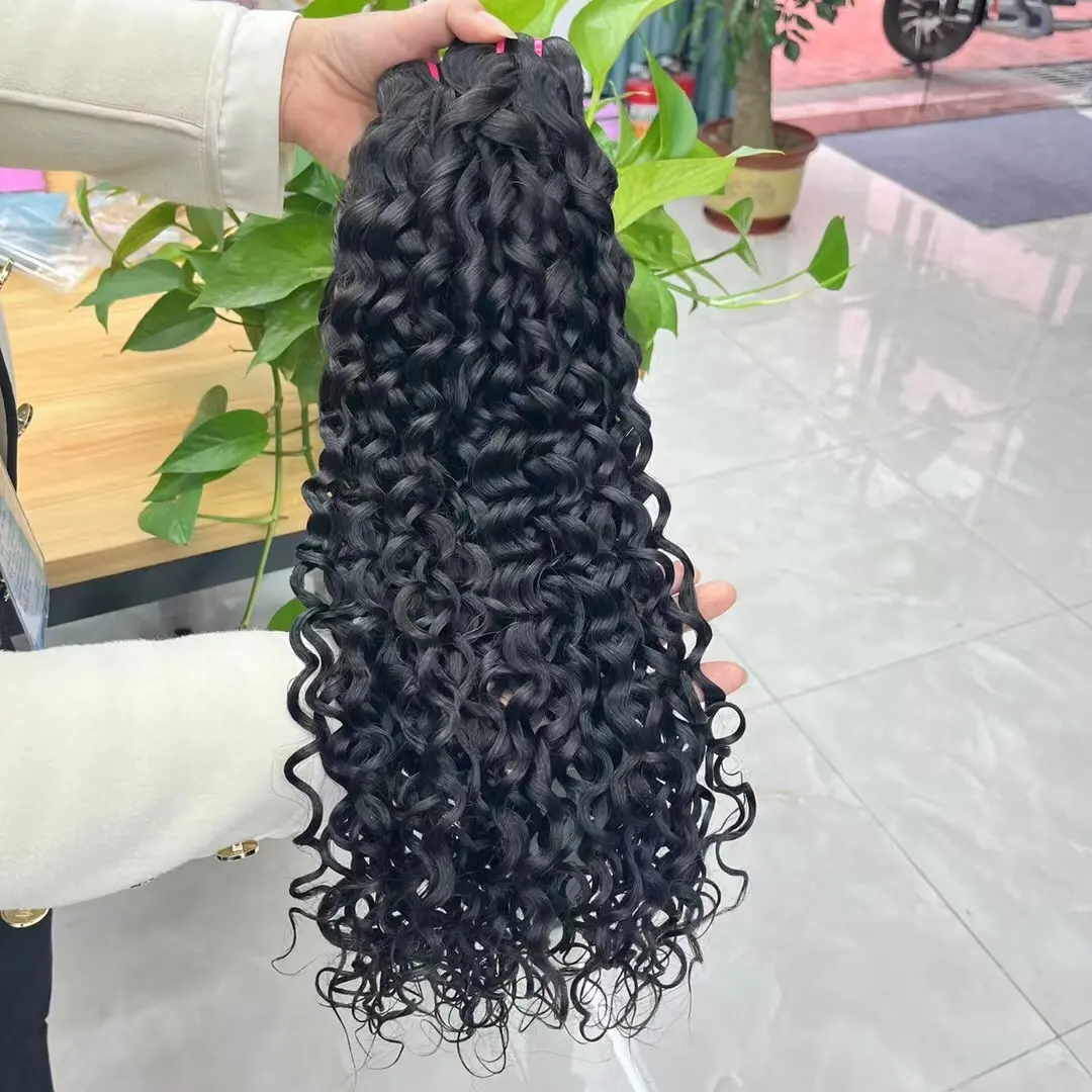 Vente en gros de lots de cheveux brésiliens 100% naturels vierges provenant de très jeunes filles de 10 à 30 pouces