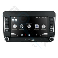 Iposter 7 "Android 10 Quad Core 2 Din 1 + 16 Gb Ingebouwde Rds Auto Radio Dvd-speler voor Vw Skoda Seat