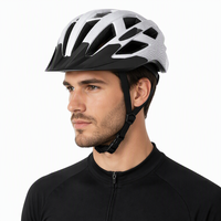 Casque de vélo pour femme adulte de haute qualité OEM ODM River RZ019, coque en PC, batterie au lithium USB, éclairage LED, visière personnalisée, certifié CE