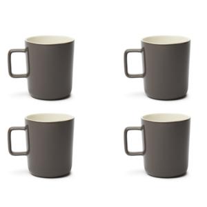 Tazza Excelsa in Porcellana Stile Nordico Trendy 11x10x8 Cm Tortora - Product Image 2