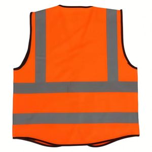 Chaleco Reflectante de Alta Visibilidad Resistente al Fuego para Trabajadores de Mantenimiento Municipal, con Identificación OEM ODM - Product Image 2