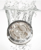 Bouteilles d'eau pour chien en acier inoxydable écologiques, étanches, à alimentation lente, pour usage intérieur et extérieur, bol pour animaux de compagnie