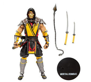 Figura de Acción Articulada de <span class=keywords><strong>Mortal</strong></span> Kombat, Scorpion y Sub-Zero, Muñeco de Vinilo Coleccionable, Modelo de Juguete - Product Image 3