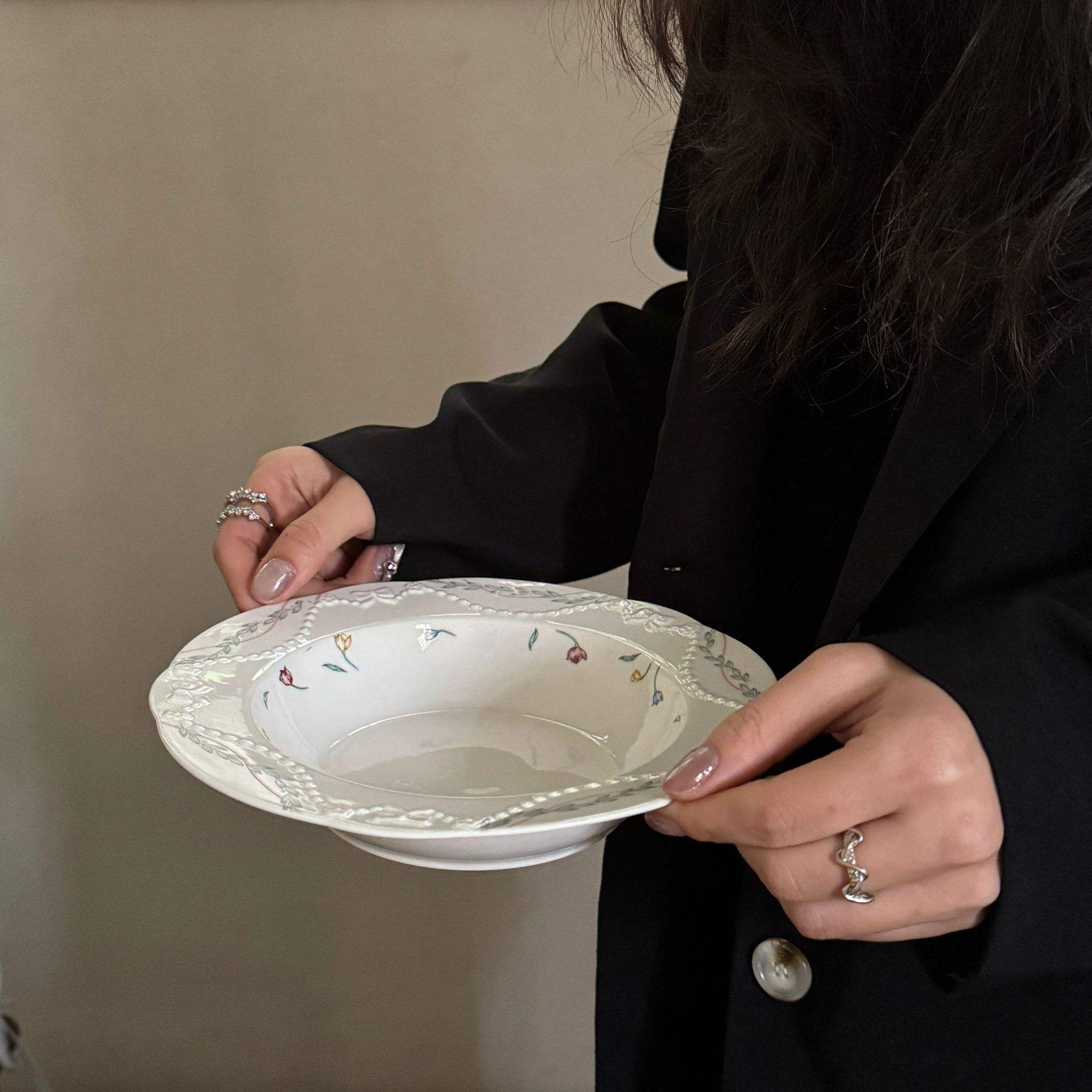 The fugitive princess 8-inch soup plate 20.5*4