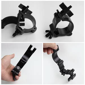 OEM Aluminum Stage Light <b>Clamp</b> with Custom Laser Logo 500kg Load Approved Heavy Duty Truss Hook Manufacturer - Product Image 4