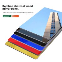 Panneaux muraux en PVC modernes avec revêtement en miroir dur, effet 3D, résistant à l'humidité, garantie 5 ans pour un usage domestique et commercial