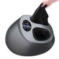 Shiatsu Fußmassagegerät mit Luftkompression, Wärme, Infrarot, Vibration und Rollen für Fuß, Bein und Wade zur Schmerzlinderung